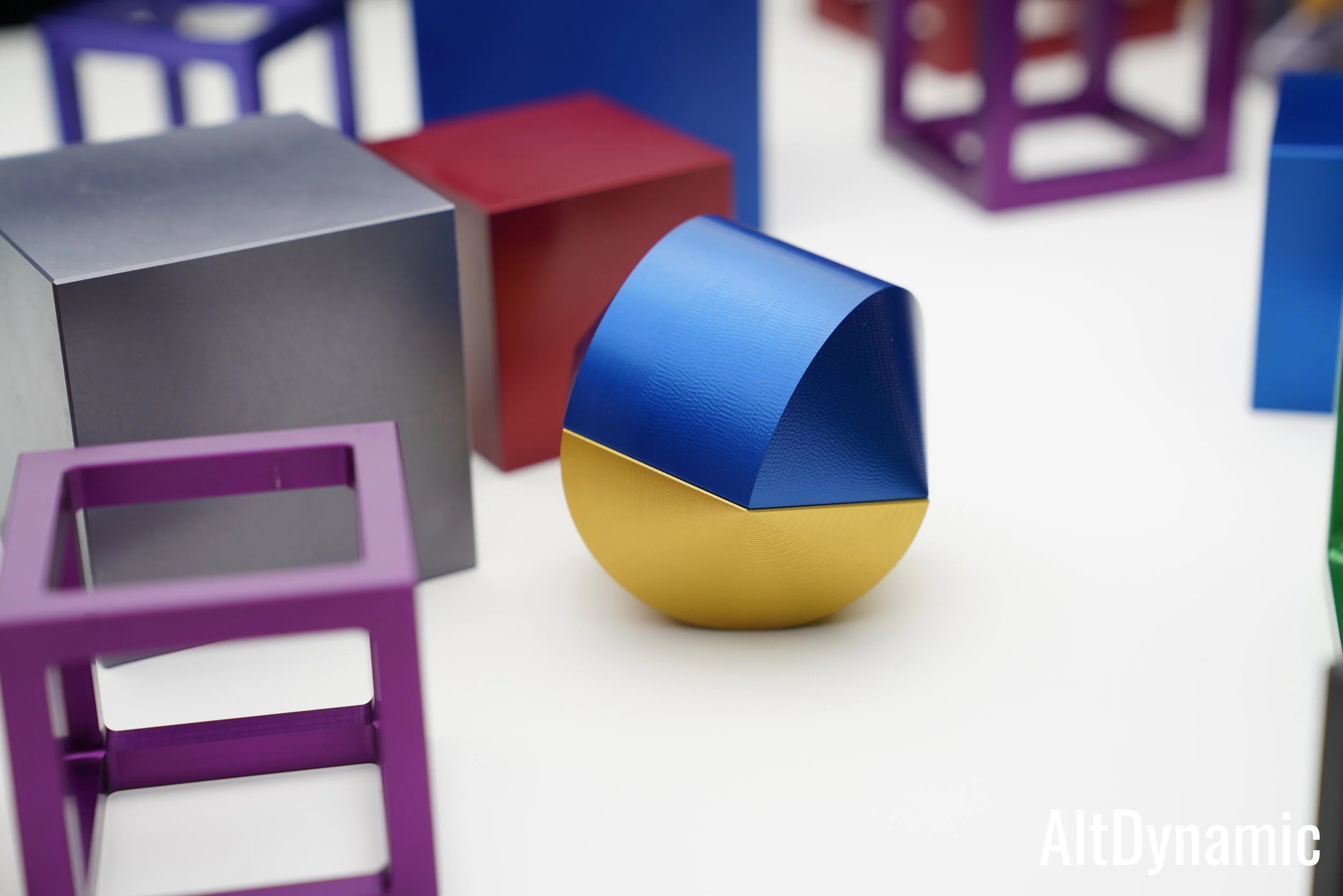 Machined Solid Cube — AltDynamic